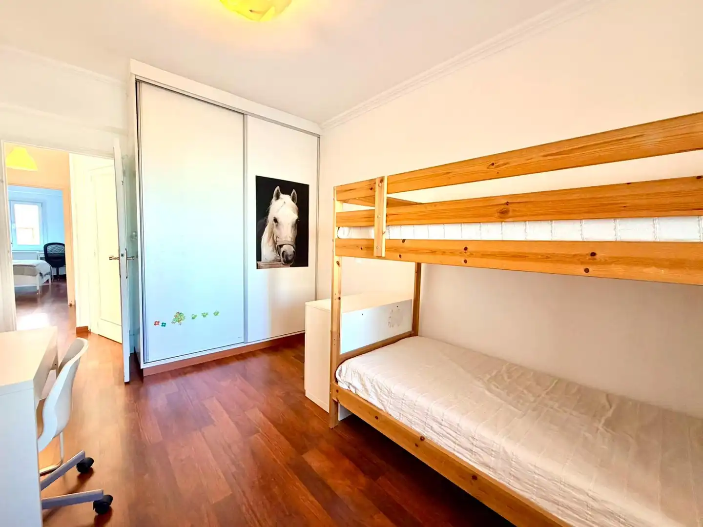 Schlafzimmer von Wohnung zur Miete in  Palma de Mallorca mit Möbliert