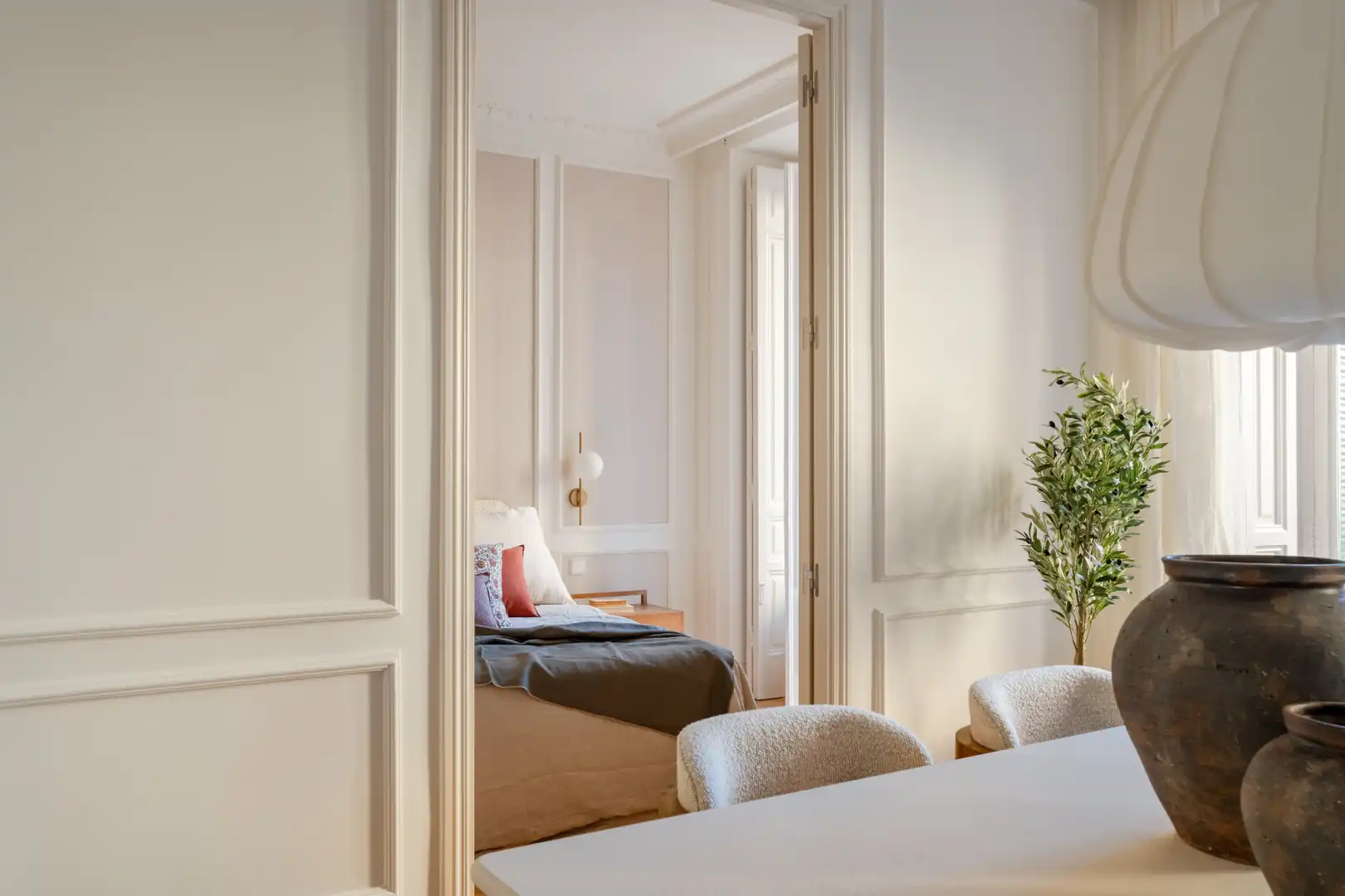 Bedroom of Flat for sale in Madrid  with Air Conditioner, Heating and Parquet flooring