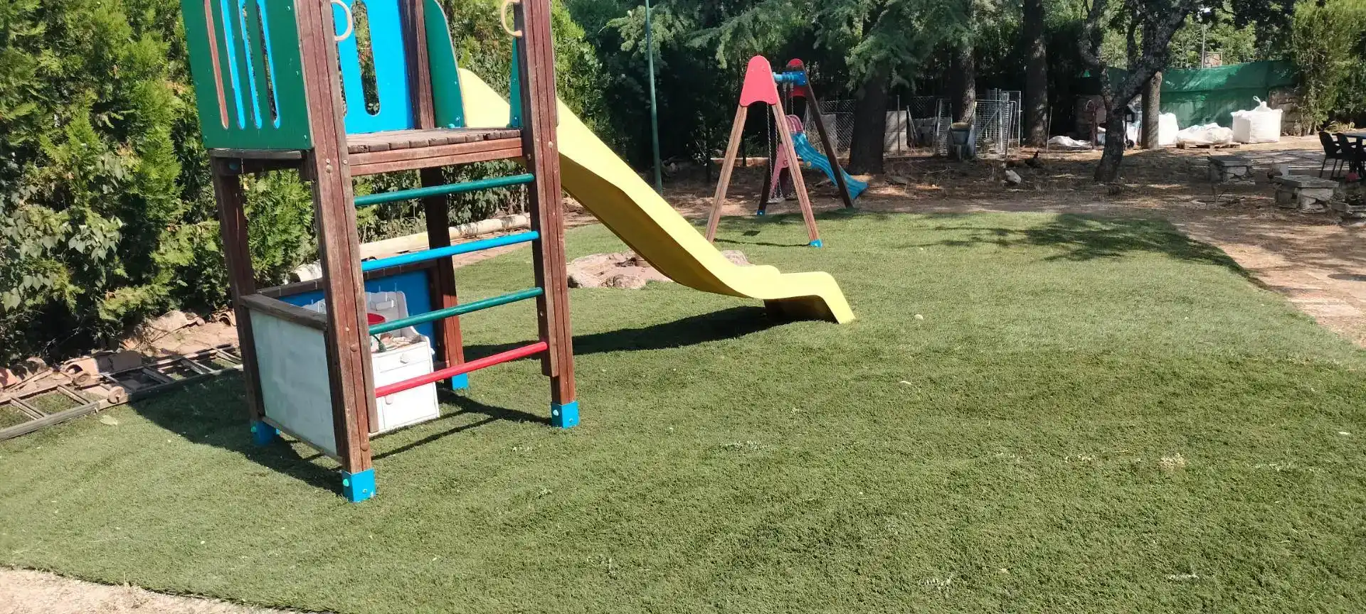 Garten von Erdgeschoss zur Miete in Valdemorillo mit Parkett und Möbliert