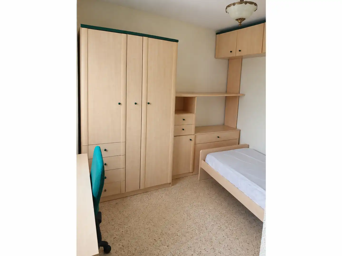 Schlafzimmer von Wohnungen zur Miete in Alboraya mit Klimaanlage, Heizung und Möbliert