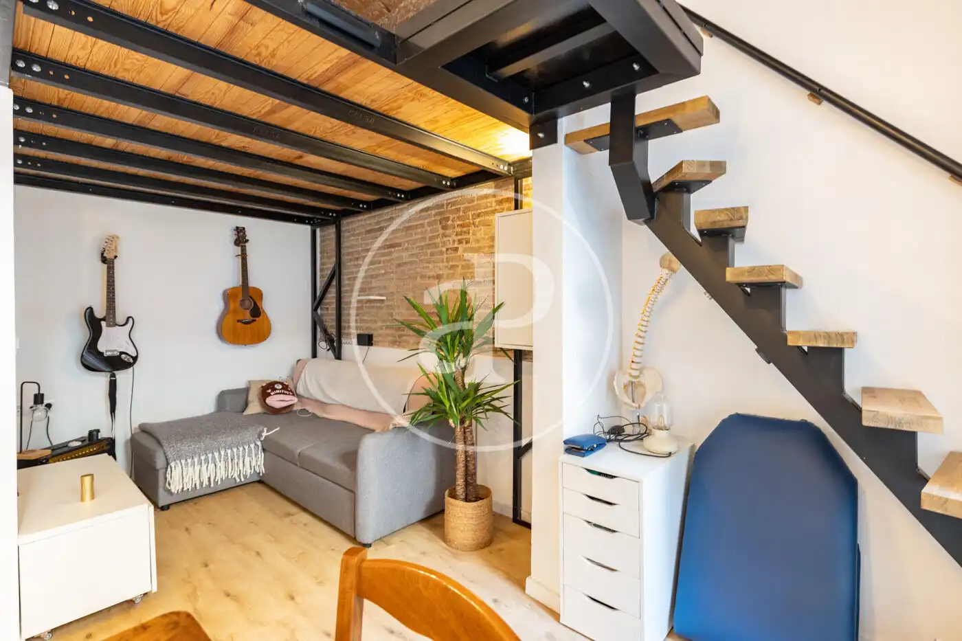 Living room of Flat for sale in Barcelona  with Air Conditioner, Heating and Terrace