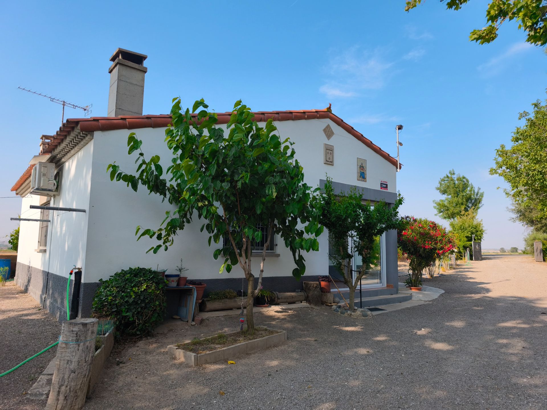 Exterior view of Country house for sale in Anglesola  with Heating, Private garden and Alarm