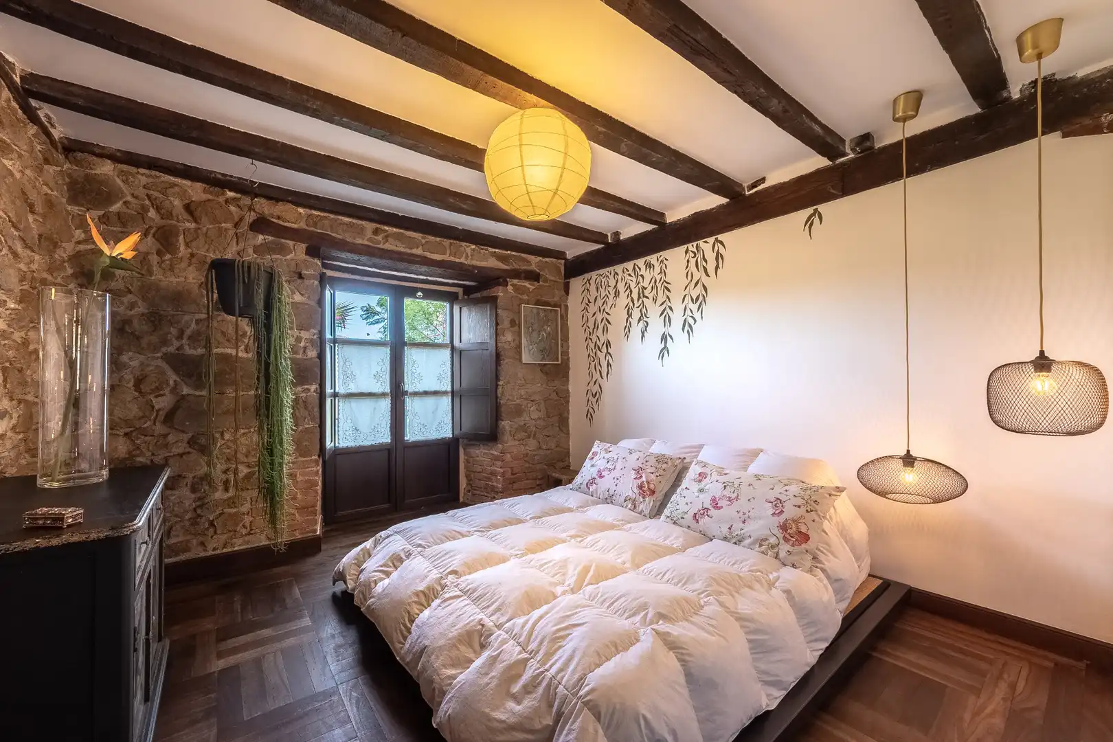 Habitación de Casa o chalet en venta en Galdames con Parquet, Trastero y Piscina