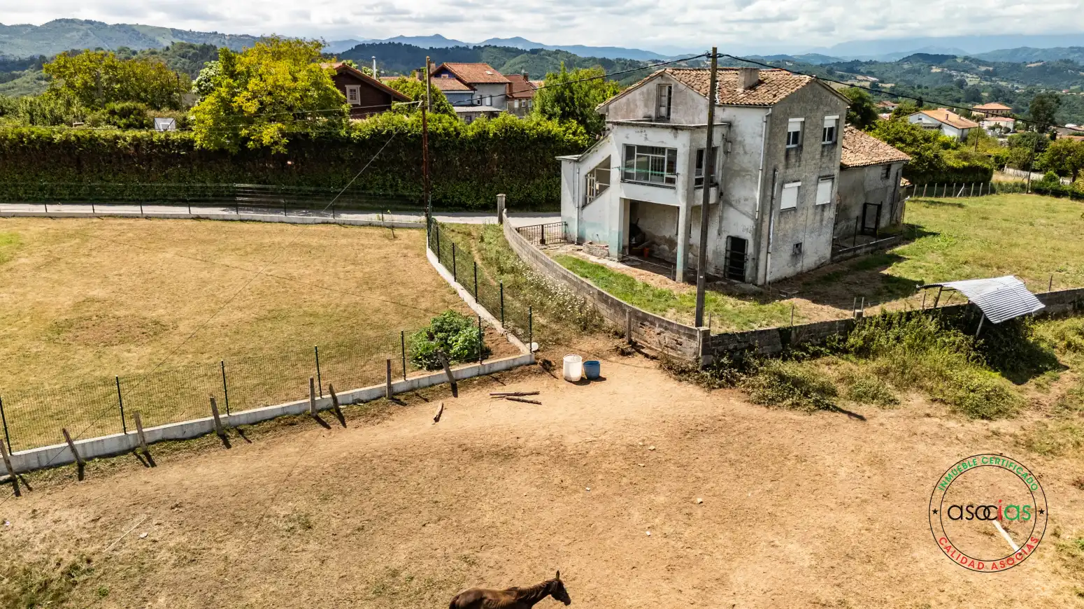 Vista exterior de Terreno en venta en Siero