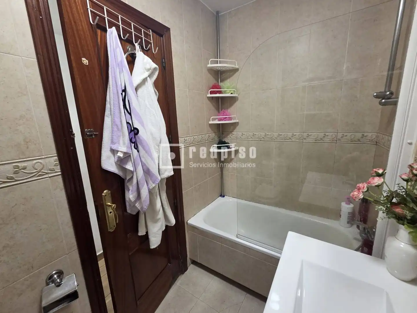Badezimmer von Wohnung zum Verkauf in Madrid mit Heizung und Terrasse