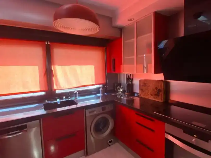 Küche von Wohnung zum Verkauf in Barakaldo  mit Klimaanlage und Balkon