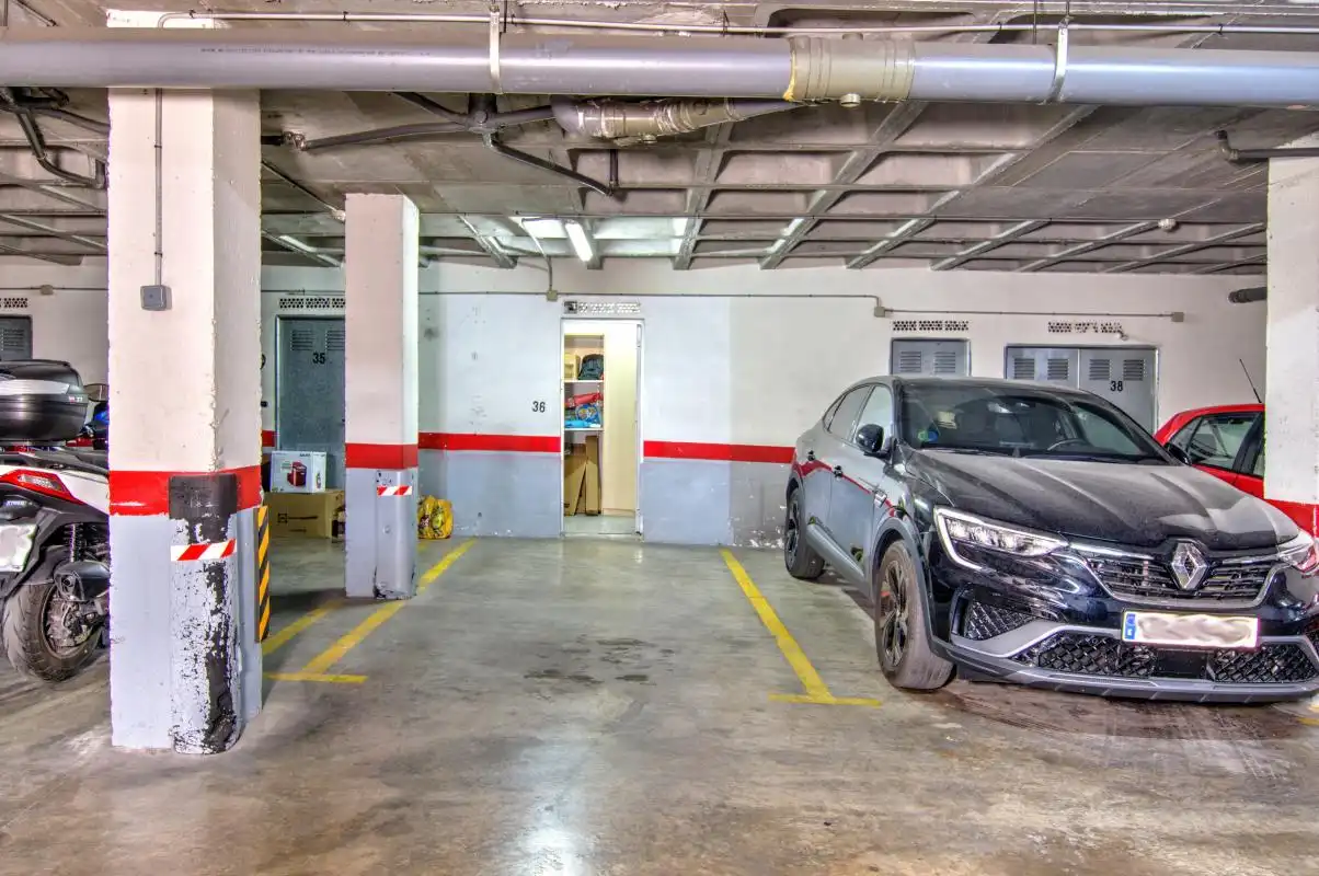 Parking of Flat for sale in San Vicente del Raspeig / Sant Vicent del Raspeig  with Air Conditioner, Heating and Private garden