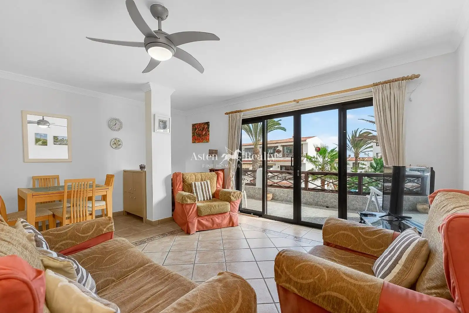 Living room of Apartments for sale in Arona  with Terrace, Swimming Pool and Furnished
