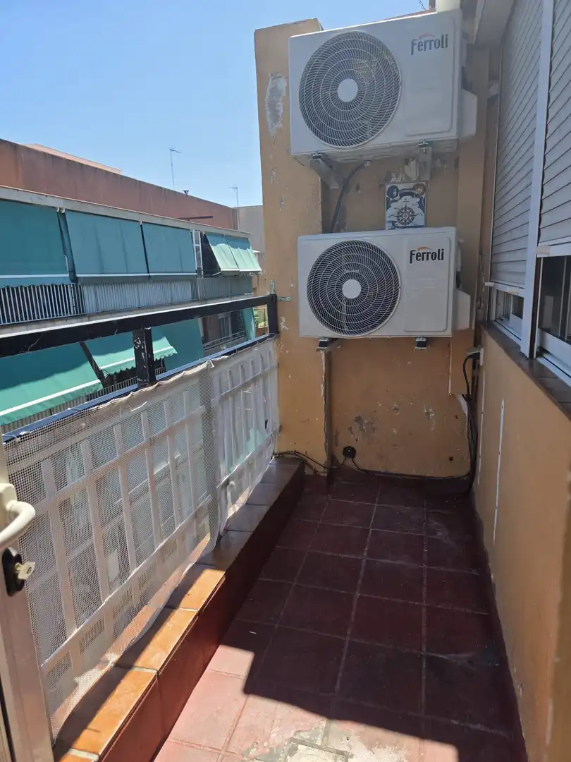 Terrasse von Wohnung zum Verkauf in Premià de Dalt mit Klimaanlage, Heizung und Terrasse