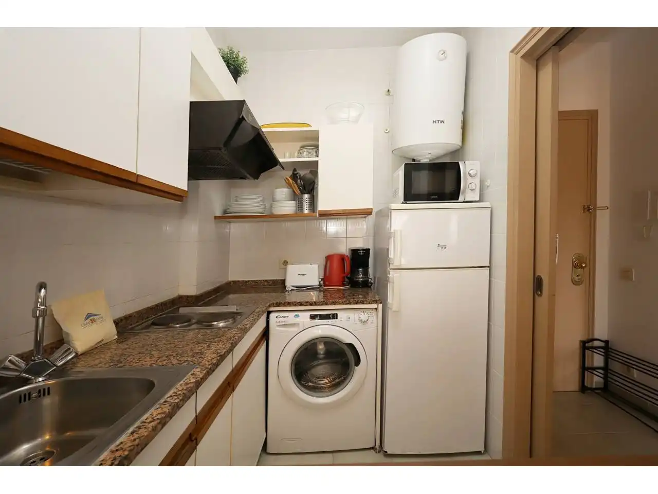 Kitchen of Attic for sale in Lloret de Mar  with Air Conditioner, Heating and Furnished