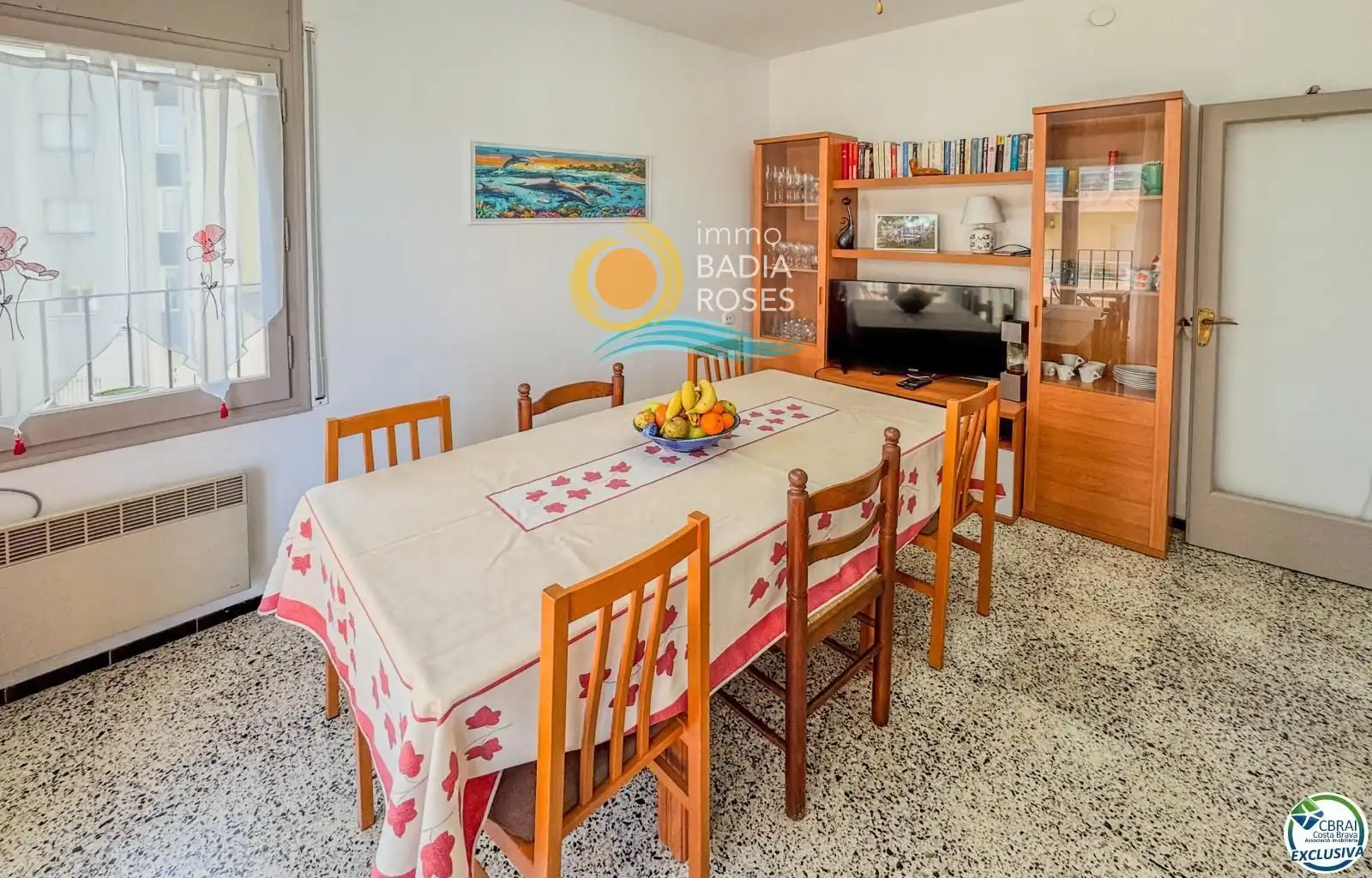 Comedor de Piso en venta en Roses con Calefacción, Terraza y Trastero