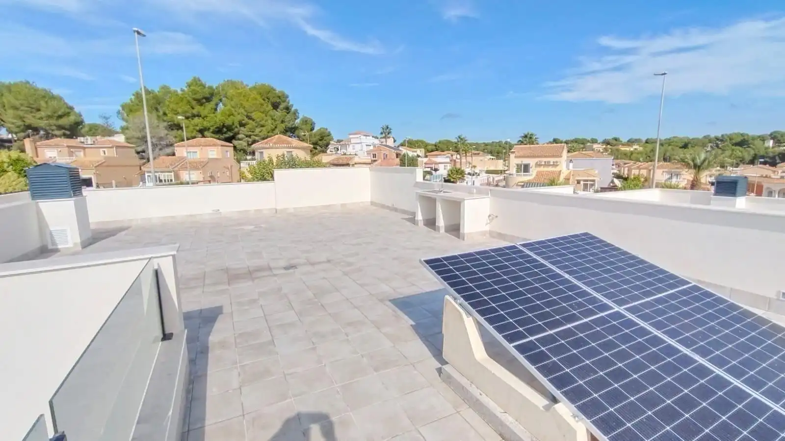 Terraza de Casa o chalet en venta en Pilar de la Horadada con Jardín privado, Terraza y Piscina