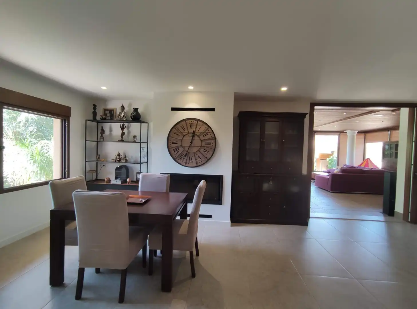 Menjador de Casa o xalet en venda en Elche / Elx amb Aire condicionat, Calefacció i Jardí privat