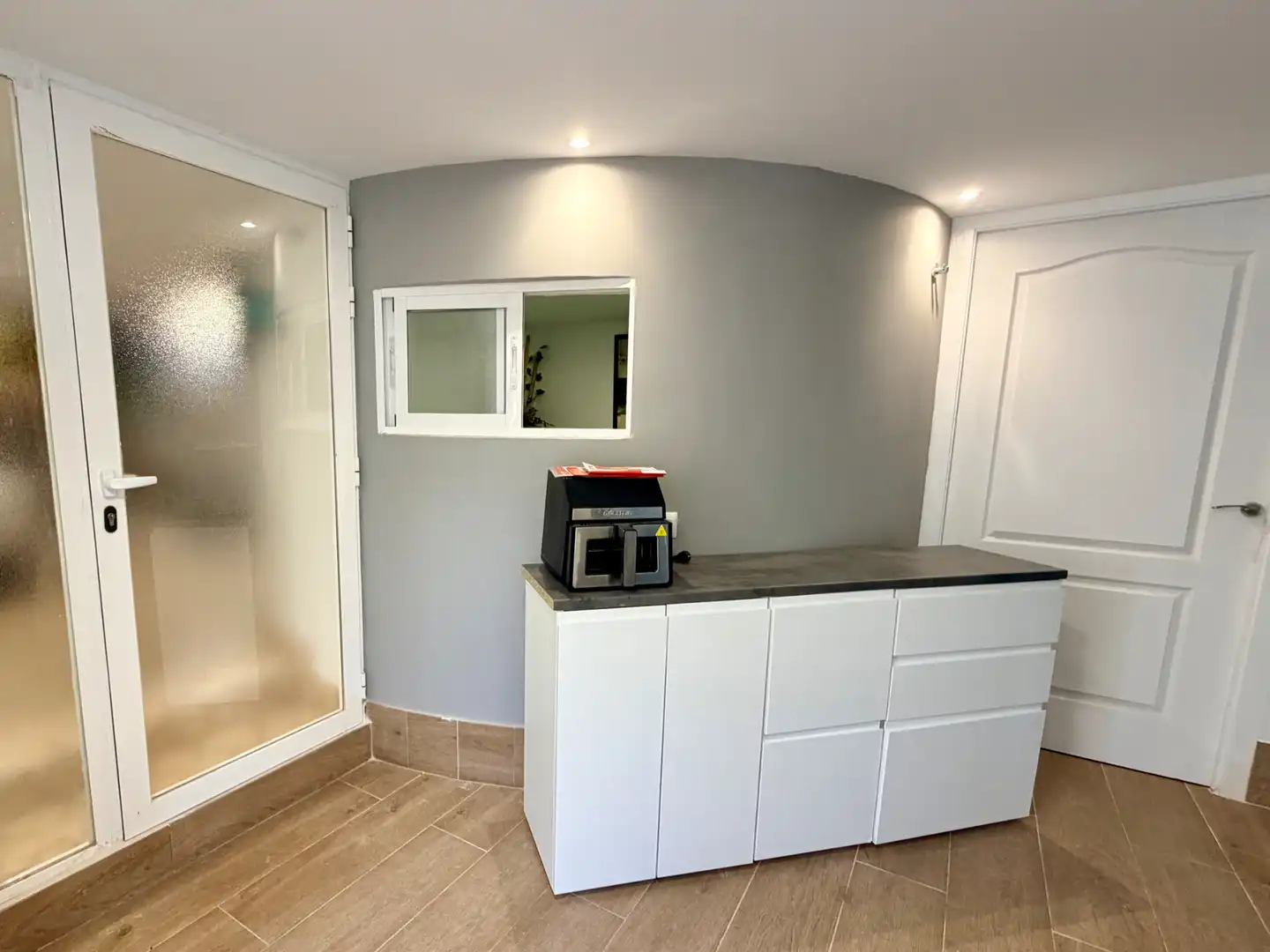 Cocina de Apartamento de alquiler en Torrelodones con Calefacción, Jardín privado y Terraza