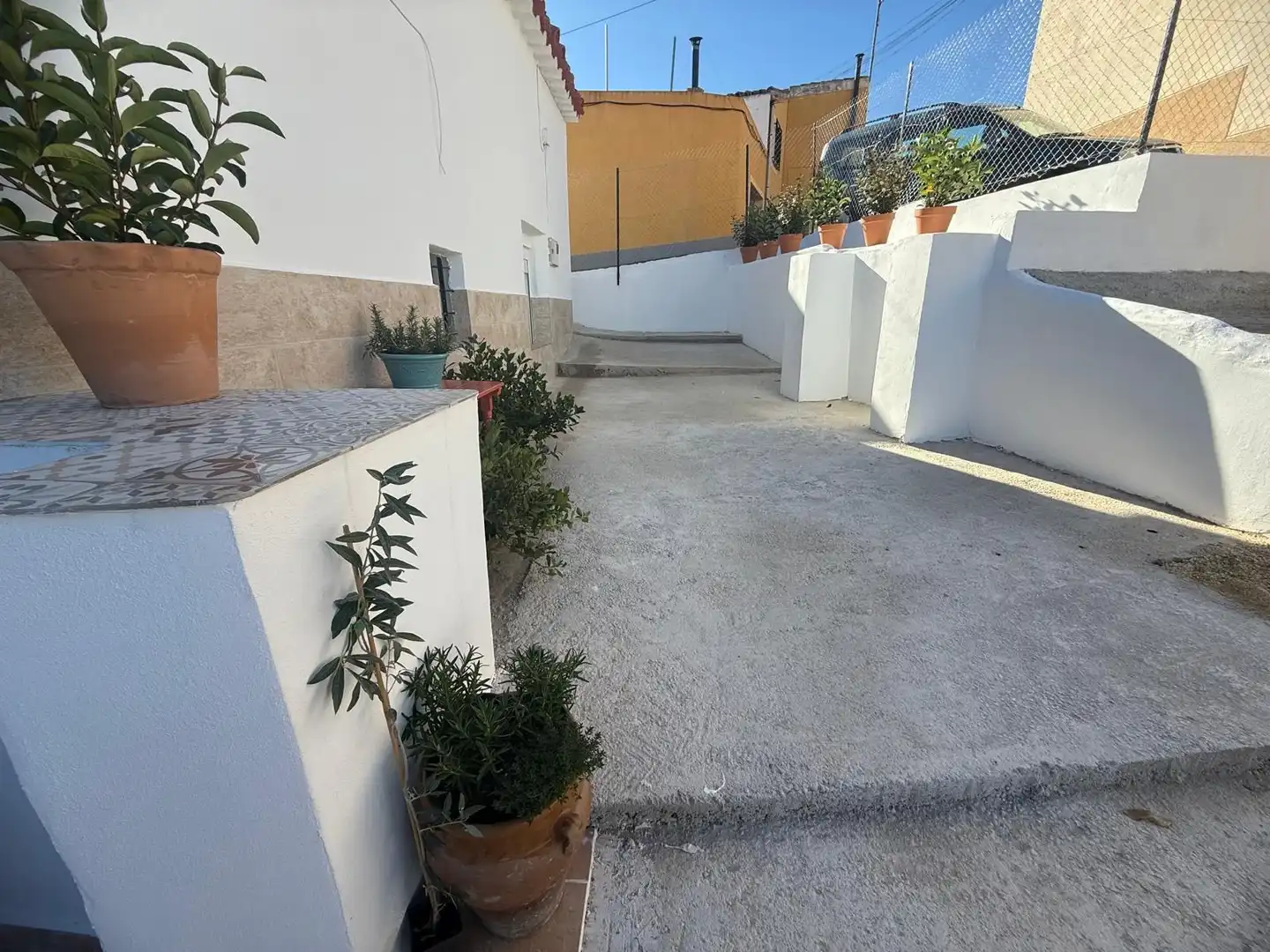 Vista exterior de Casa o xalet en venda en Cehegín amb Aire condicionat, Jardí privat i Terrassa