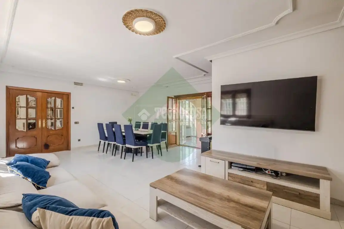 Sala de estar de Casa o chalet en venta en Griñón con Aire acondicionado