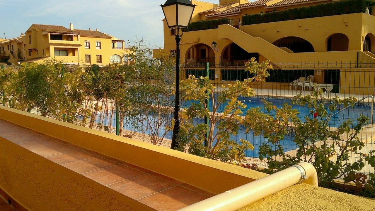 Piscina de Apartamento de alquiler en Altea con Aire acondicionado, Calefacción y Terraza