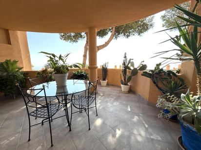 Terrace of Flat for sale in Mijas  with Air Conditioner, Heating and Private garden