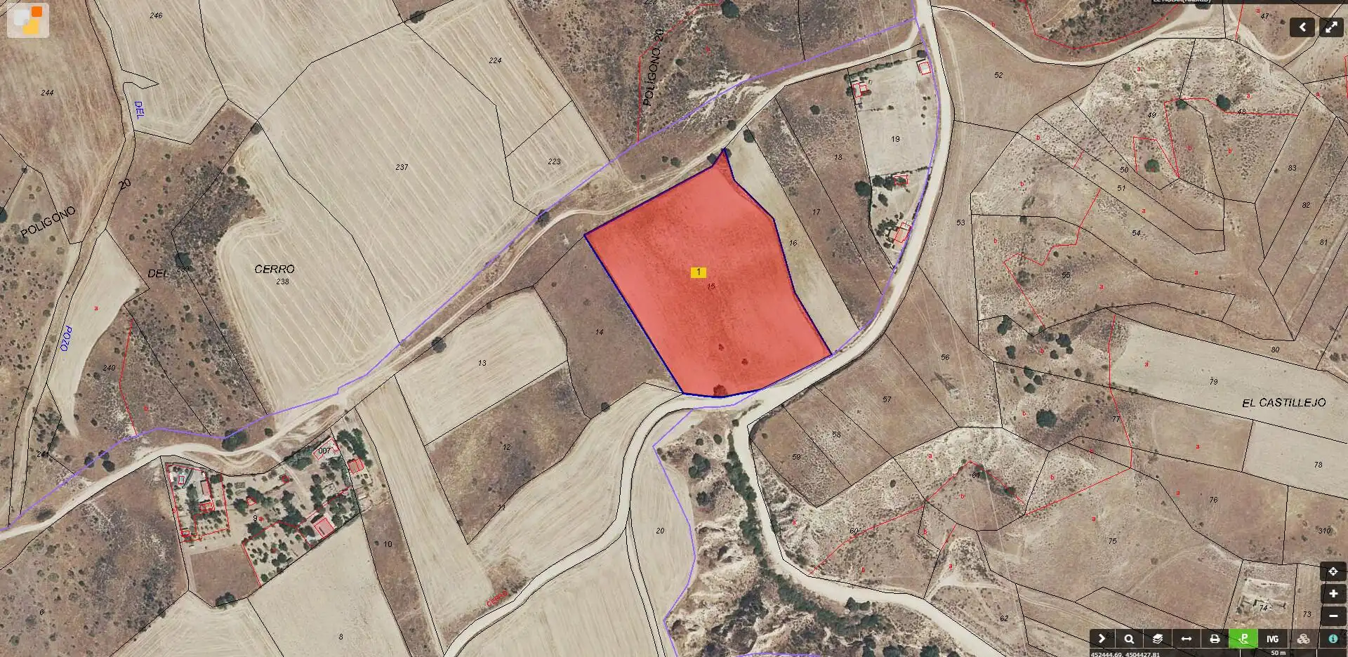 Terreny rústic en venda a Polígono Polígono 12 parcela 15 15, imagen 3
