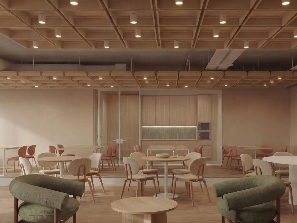 Comedor de Oficina de alquiler en A Coruña Capital  con Aire acondicionado, Calefacción y Terraza