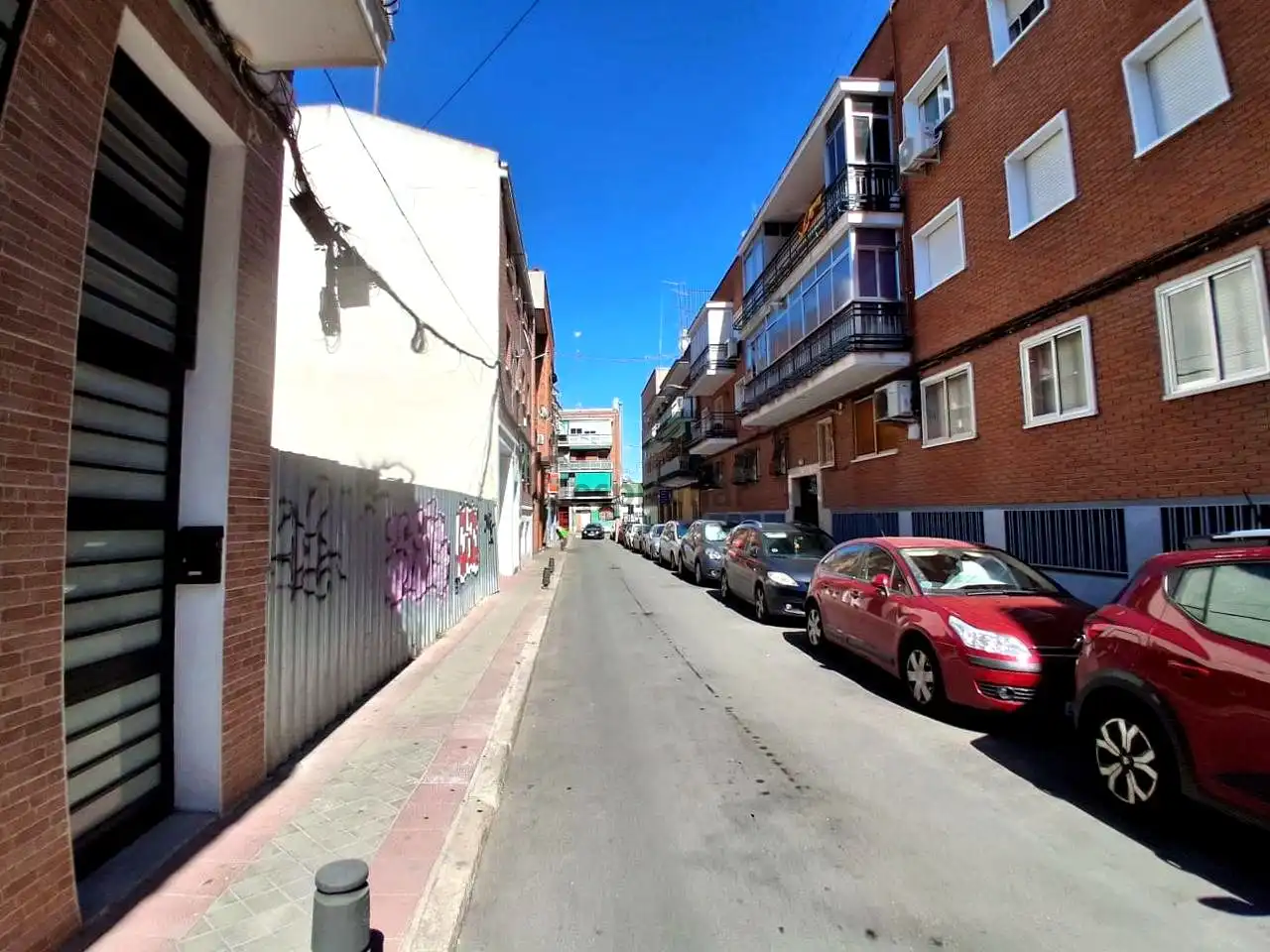 Vista exterior de Garatge de lloguer en Madrid