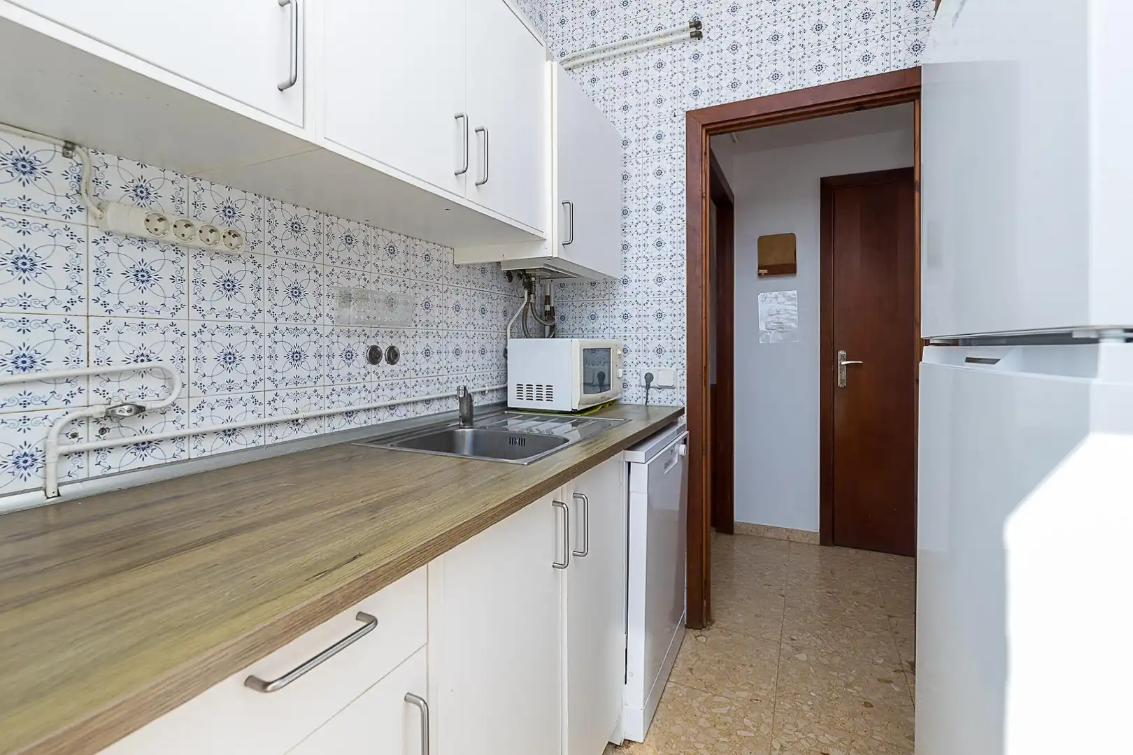 Cuina de Casa adosada en venda en Santanyí amb Jardí privat, Terrassa i Traster