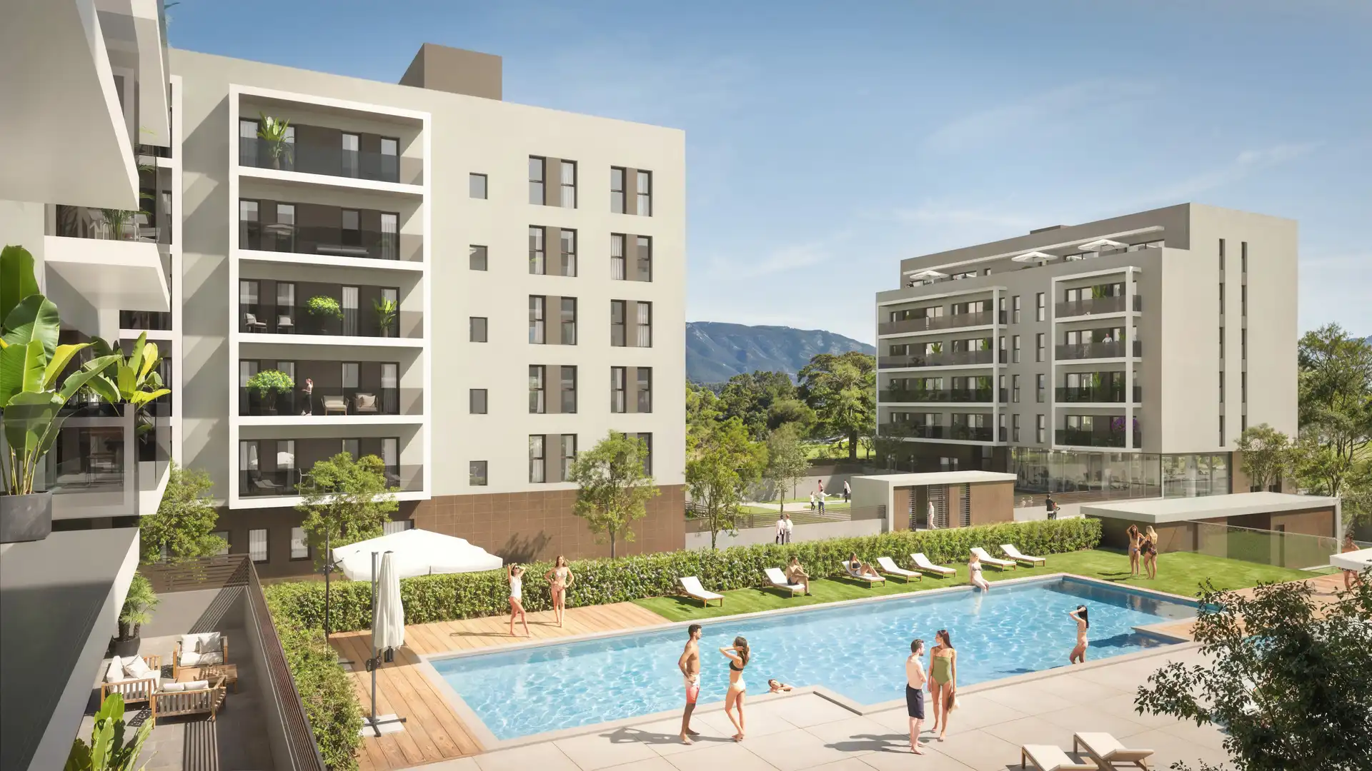 Neubau-Wohnung mit Terrasse zum Verkauf in Calle Primer de Maig, imagen 4