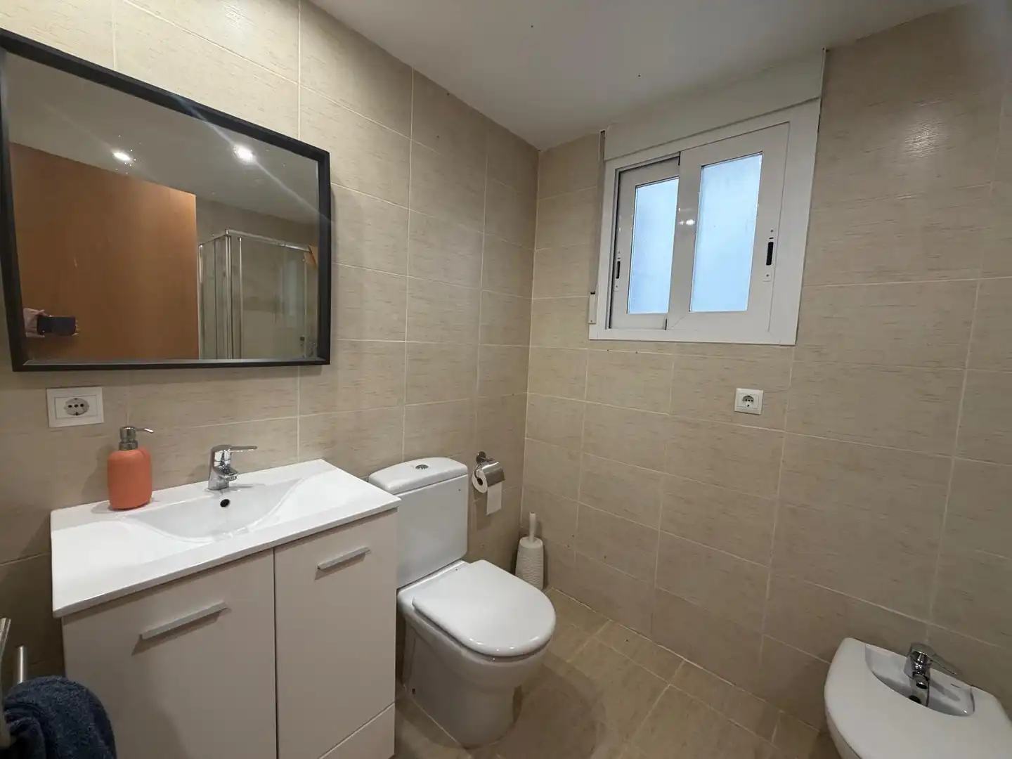 Badezimmer von Wohnung zur Miete in Moncofa mit Klimaanlage, Möbliert und Ofen