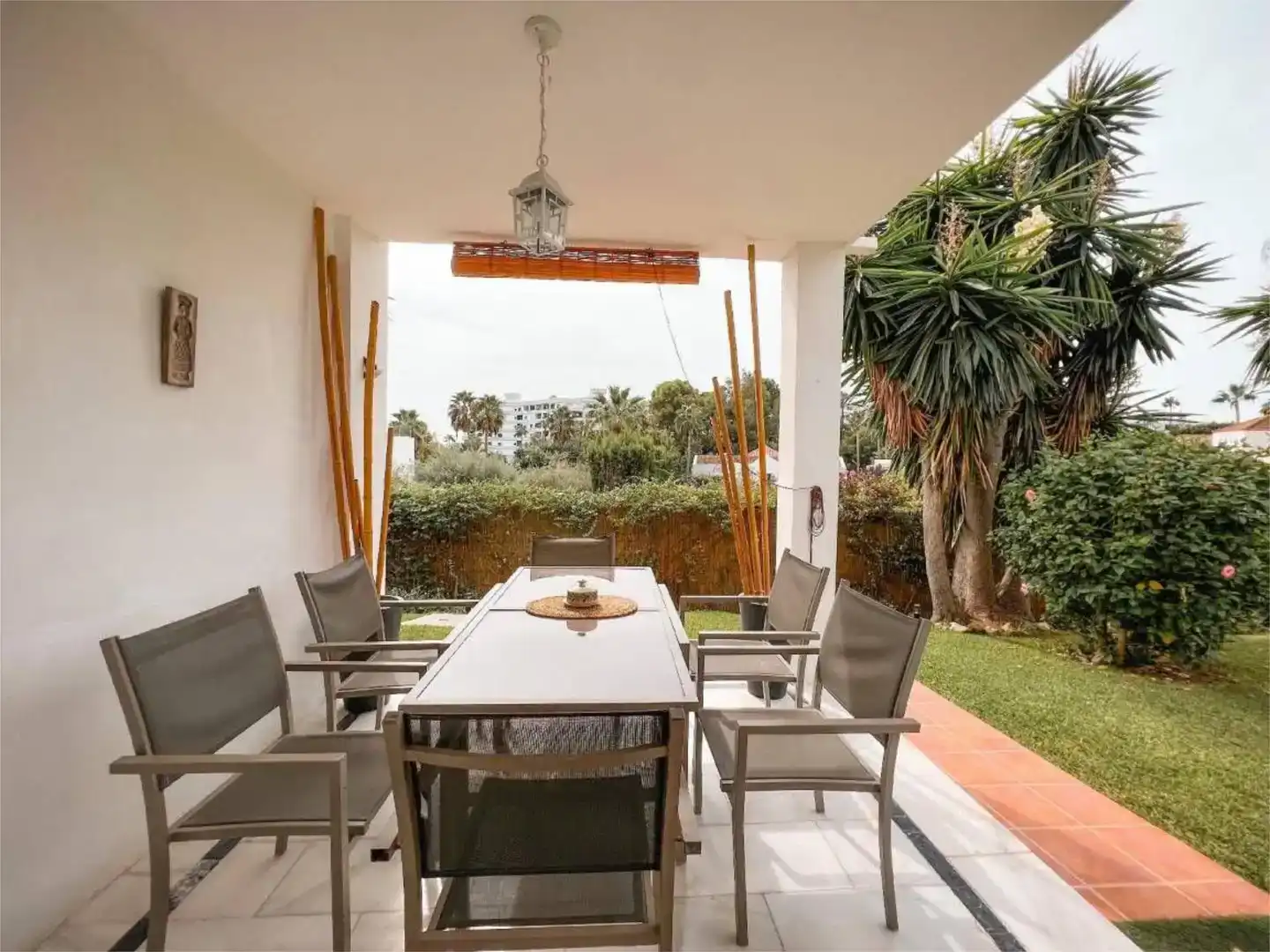 Terrassa de Casa o xalet de lloguer en Nueva Andalucía