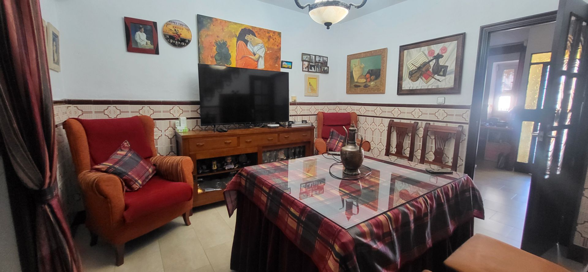 Living room of House or chalet for sale in Montilla  with Air Conditioner, Heating and Terrace