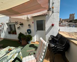 Balcony of Single-family semi-detached for sale in Villena  with Air Conditioner and Terrace