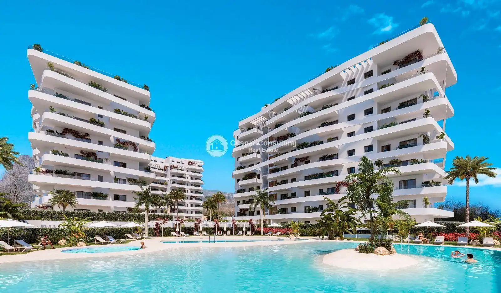 Exterior view of Apartments for sale in Villajoyosa / La Vila Joiosa  with Heating, Private garden and Terrace
