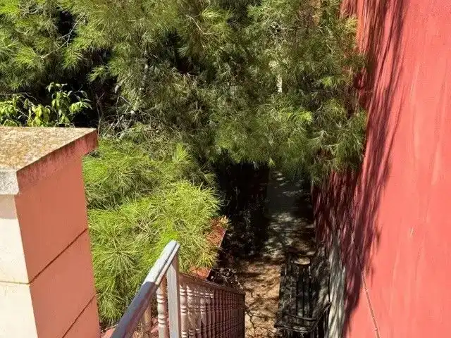 Balcony of Houses for sale in Torrente de Cinca  with Air Conditioner, Private garden and Furnished
