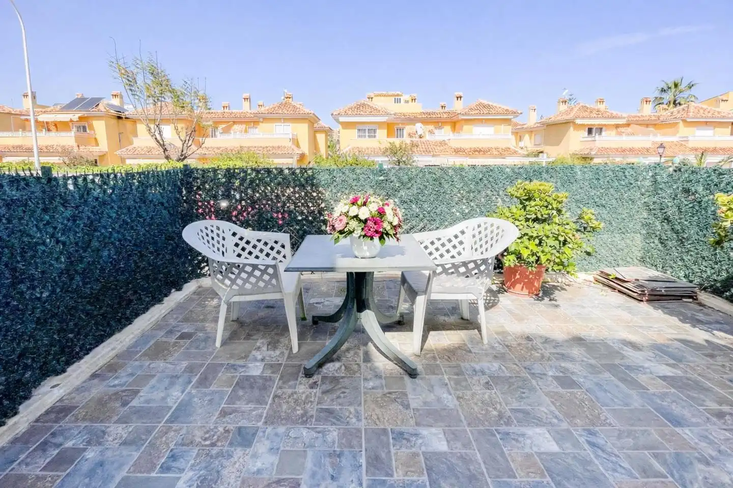Terrassa de Casa adosada en venda en Santa Pola amb Jardí privat, Terrassa i Piscina