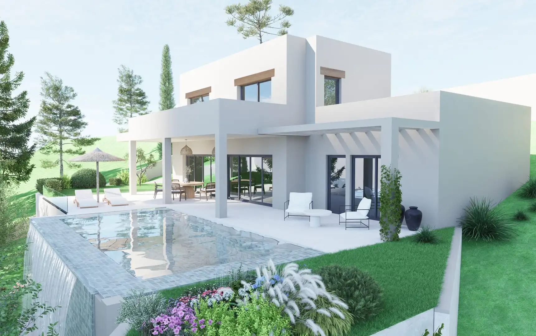 Jardí de Casa o xalet en venda en Jávea / Xàbia amb Aire condicionat, Calefacció i Jardí privat