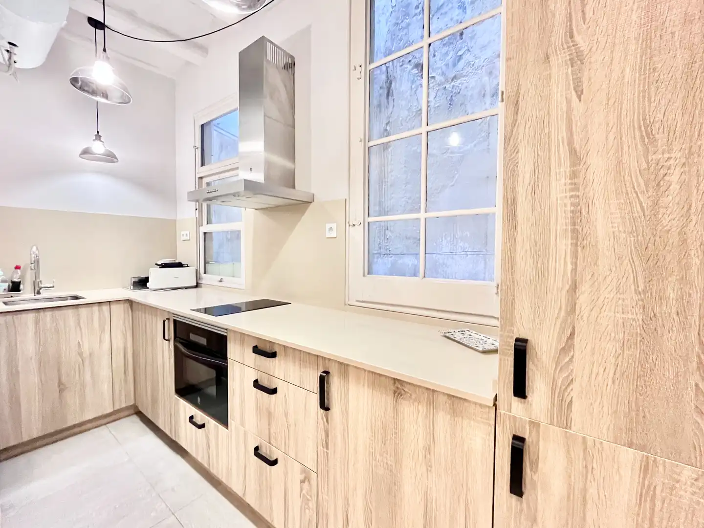 Cocina de Piso en venta en Barcelona con Aire acondicionado, Parquet y Amueblado