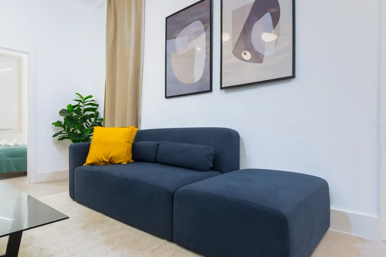 Sala de estar de Apartamento en venta en Sevilla con Aire acondicionado, Calefacción y Amueblado