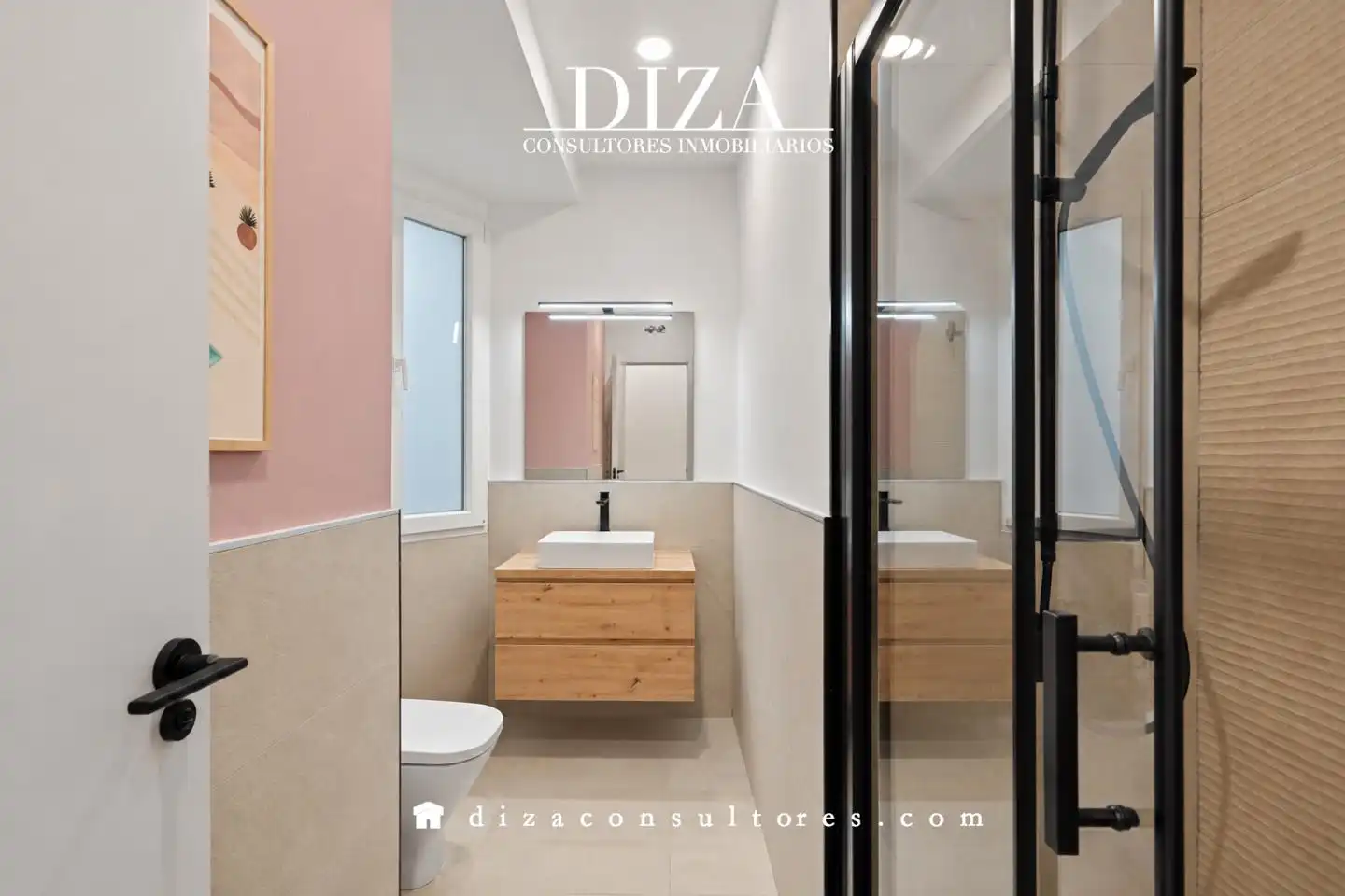 Baño de Piso de alquiler en Madrid con Aire acondicionado, Calefacción y Amueblado