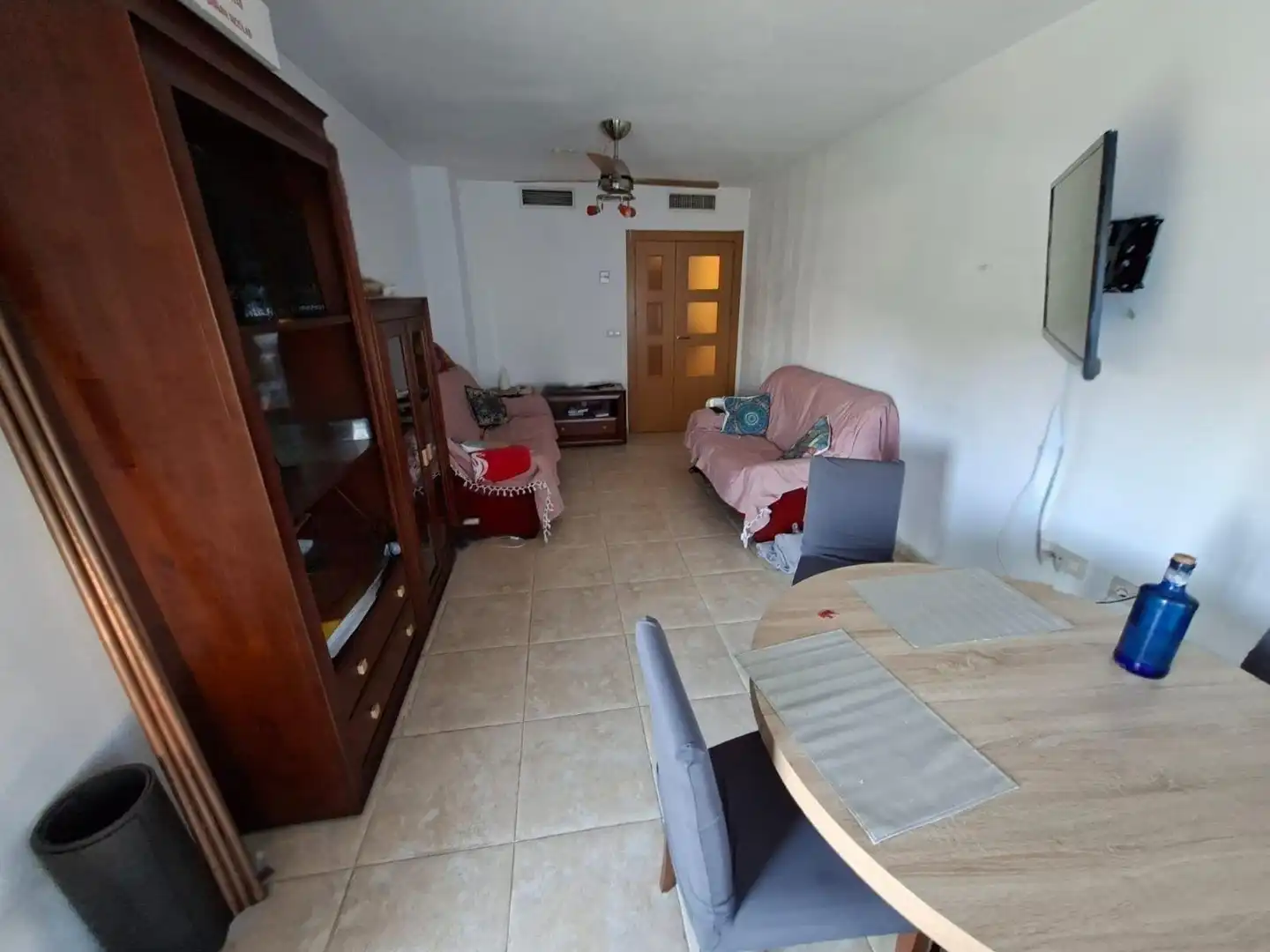 Living room of Flat for sale in  Murcia Capital  with Air Conditioner and Storage room