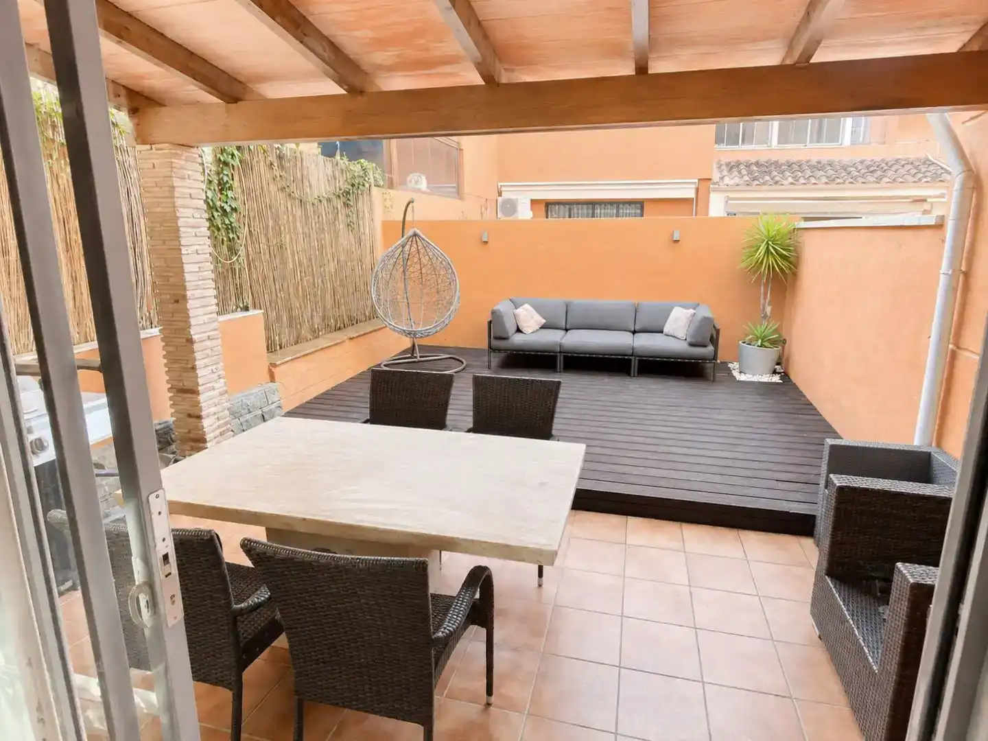 Terraza de Casa o chalet en venta en Benalmádena con Aire acondicionado, Piscina y Balcón