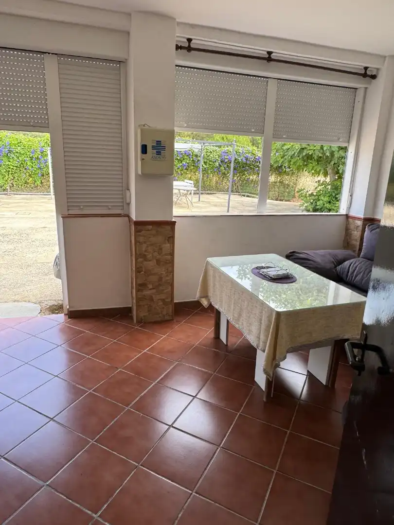 Garten von Country house zum Verkauf in Lucena del Puerto mit Schwimmbad