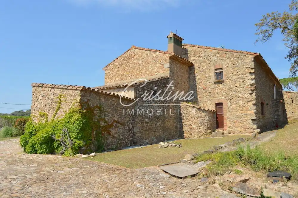 Außenansicht von Country house zum Verkauf in Santa Cristina d'Aro mit Heizung, Privatgarten und Schwimmbad