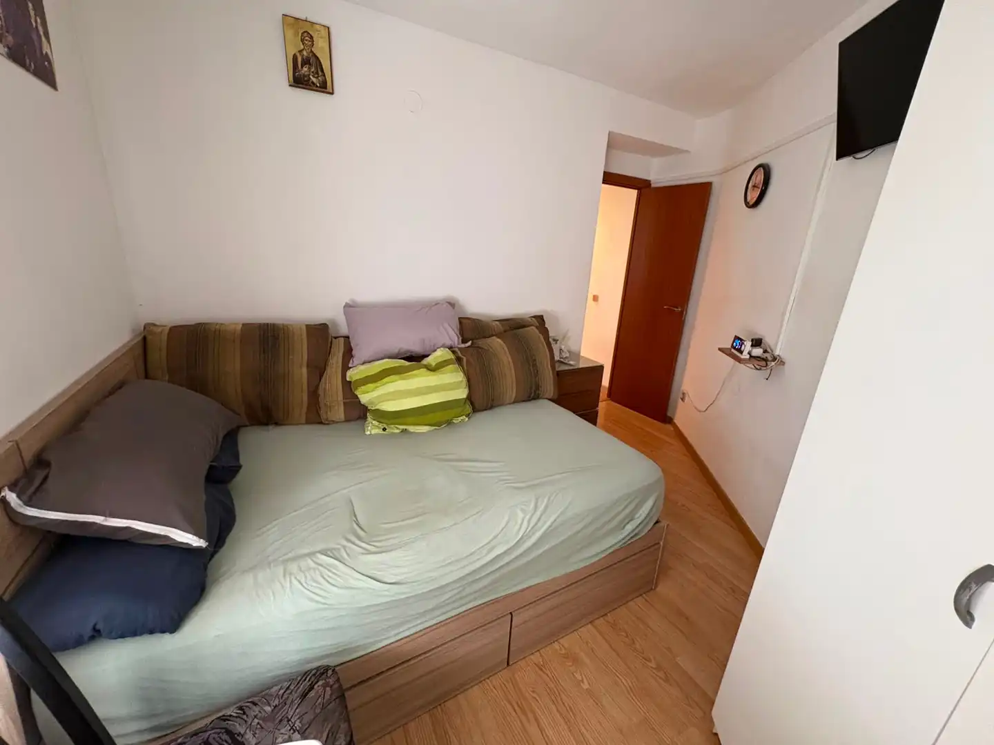 Bedroom of Flat for sale in Lleida  with Air Conditioner, Heating and Parquet flooring