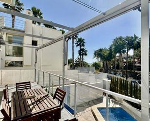 Terrace of House or chalet for sale in El Campello  with Air Conditioner, Terrace and Swimming Pool