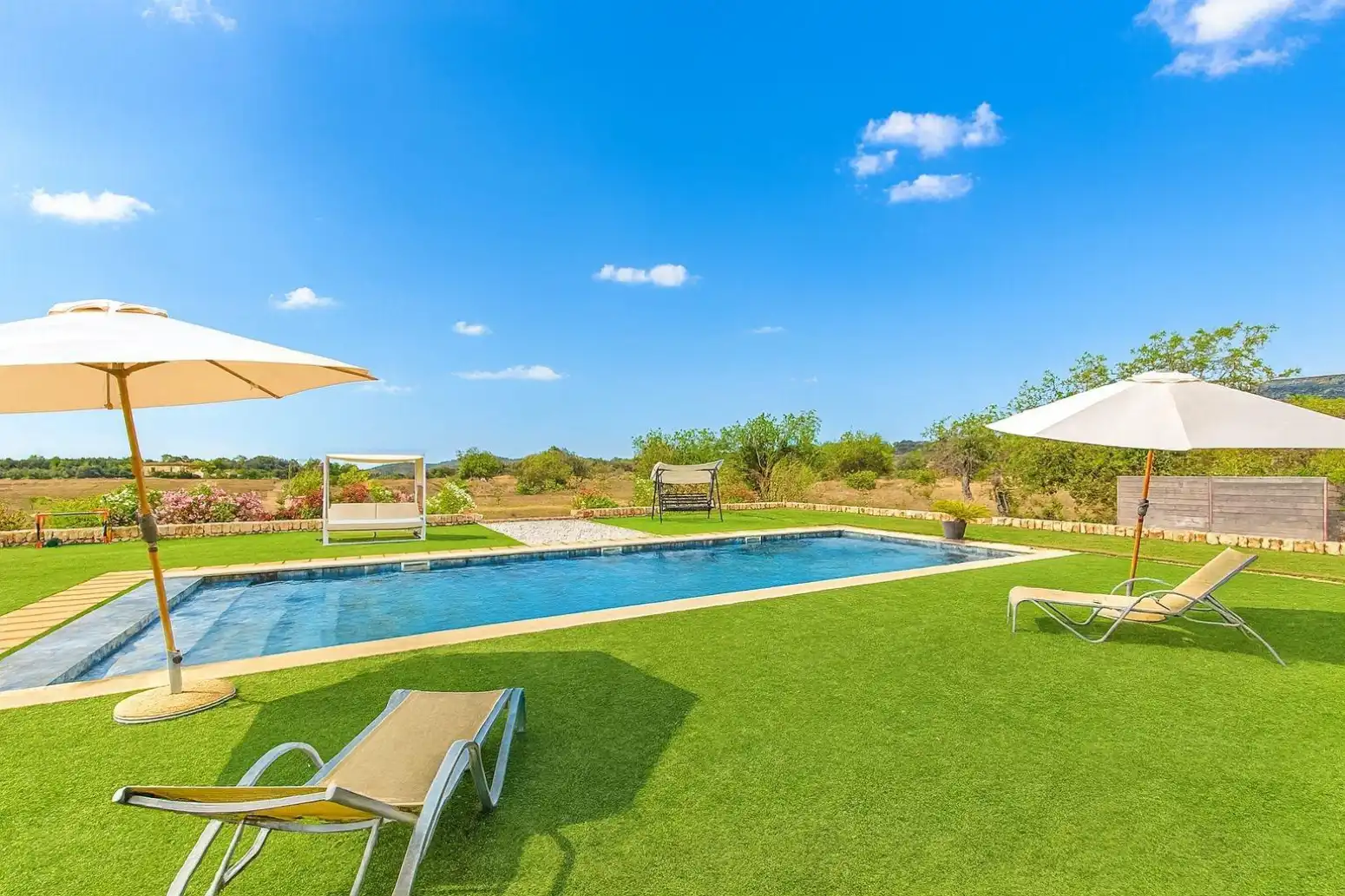Swimming pool of Houses for rent in Felanitx  with Air Conditioner, Terrace and Storage room