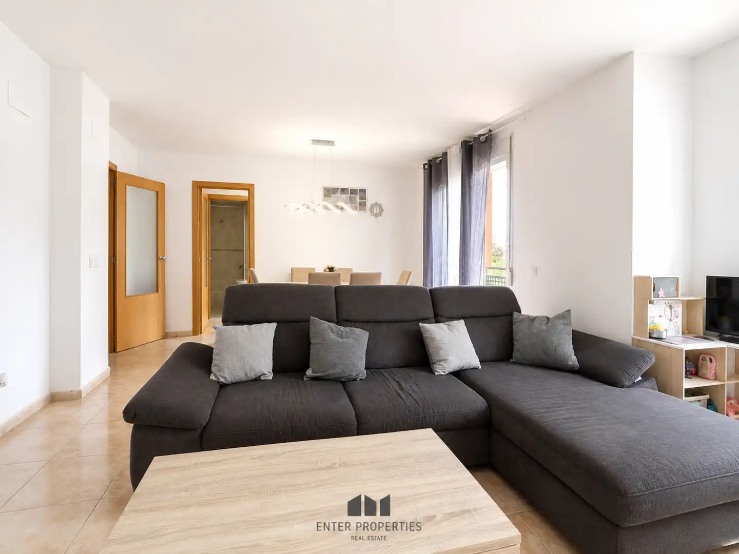 Living room of Flat for sale in Teulada  with Air Conditioner, Terrace and Balcony