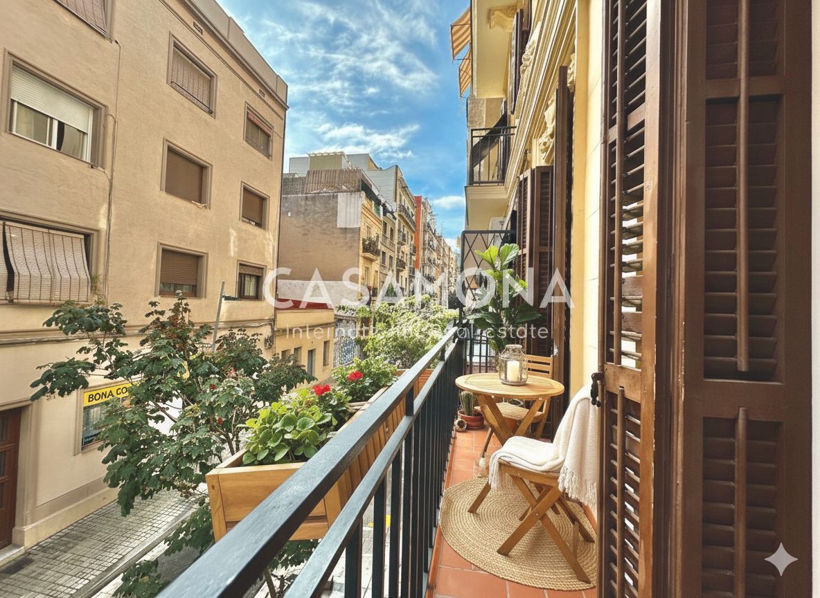 Terrassa de Apartament en venda en  Barcelona Capital amb Aire condicionat, Terrassa i Balcó