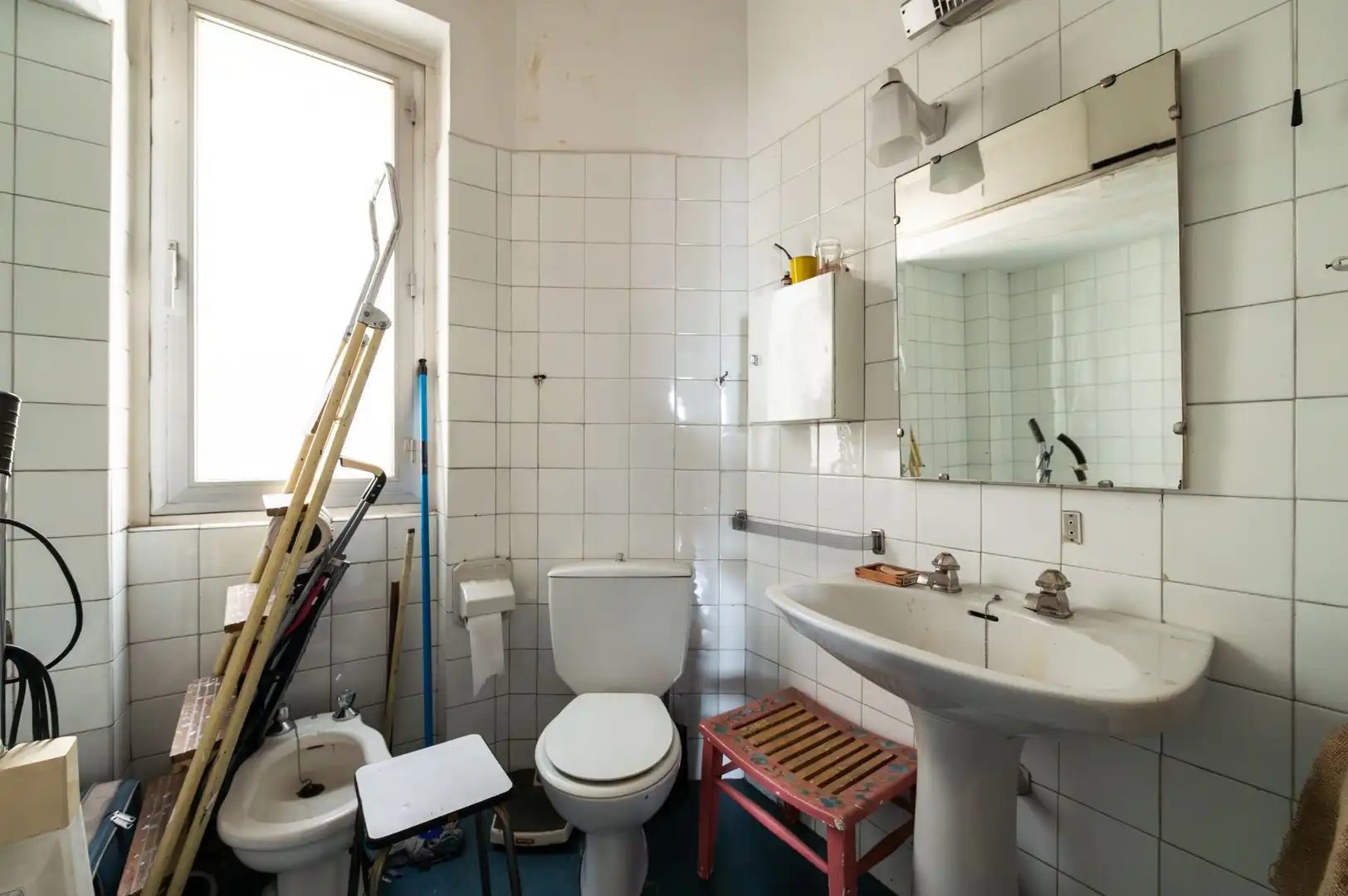 Bathroom of Flat for sale in Madrid  with Air Conditioner, Heating and Terrace