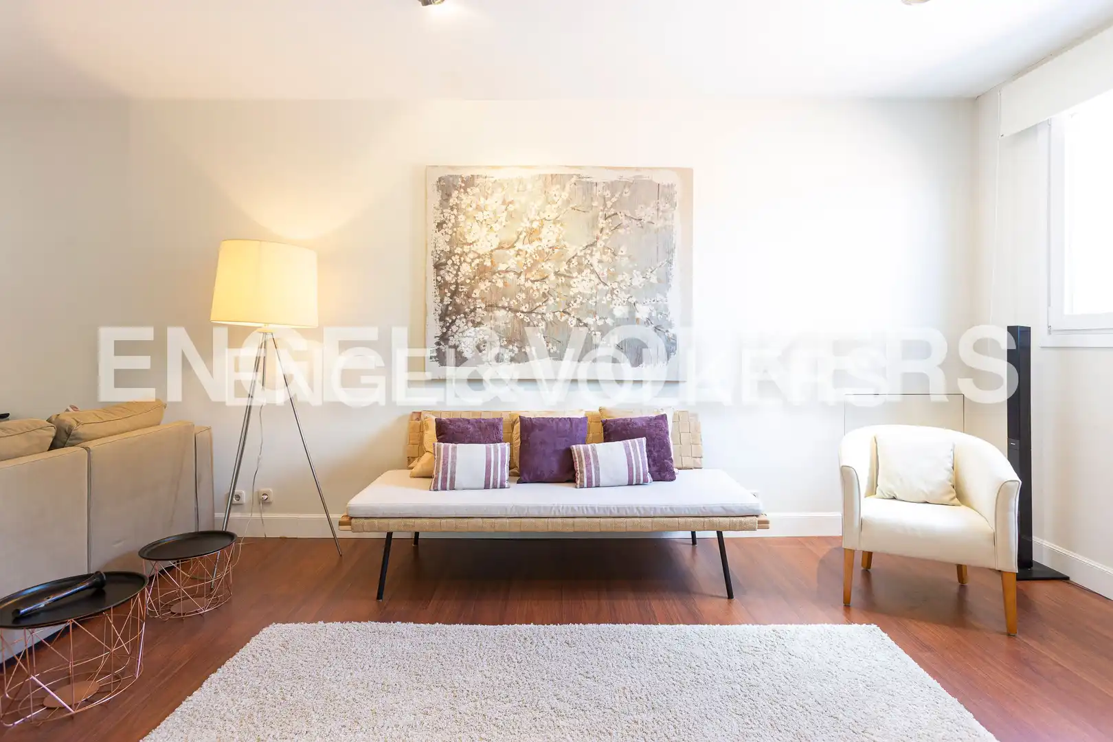Living room of Houses for rent in Boadilla del Monte  with Air Conditioner, Heating and Private garden