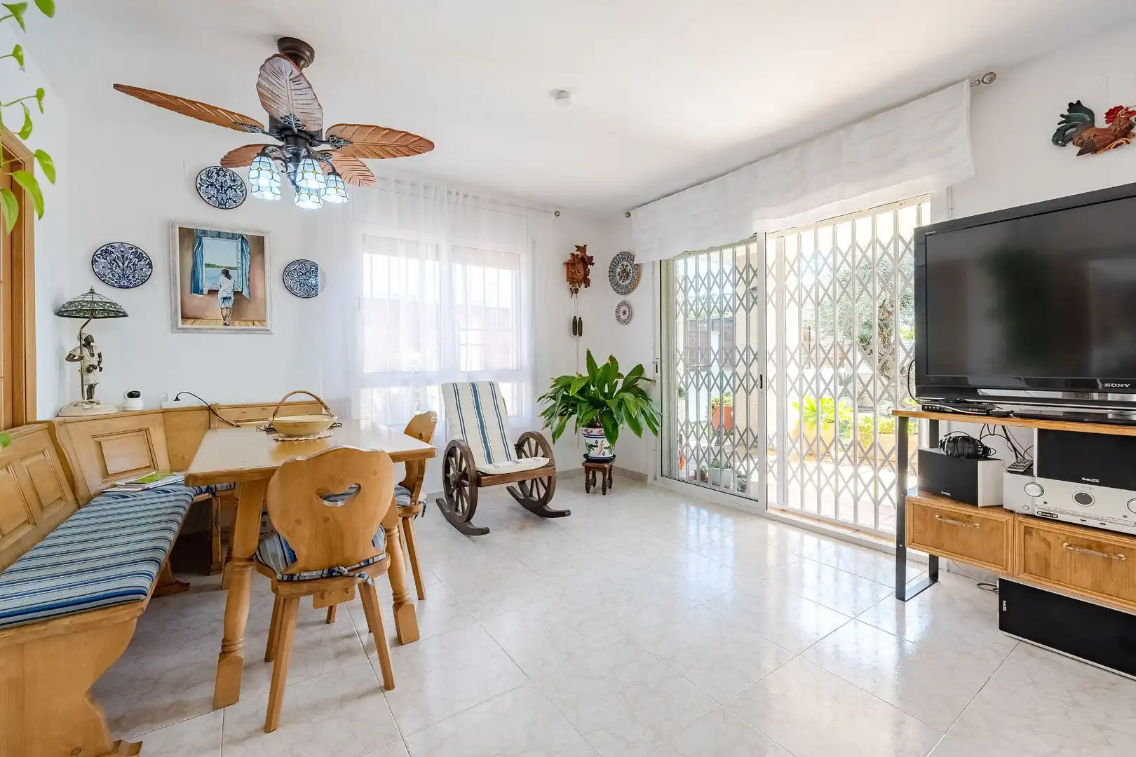 Comedor de Casa o chalet en venta en Cunit con Aire acondicionado, Calefacción y Jardín privado